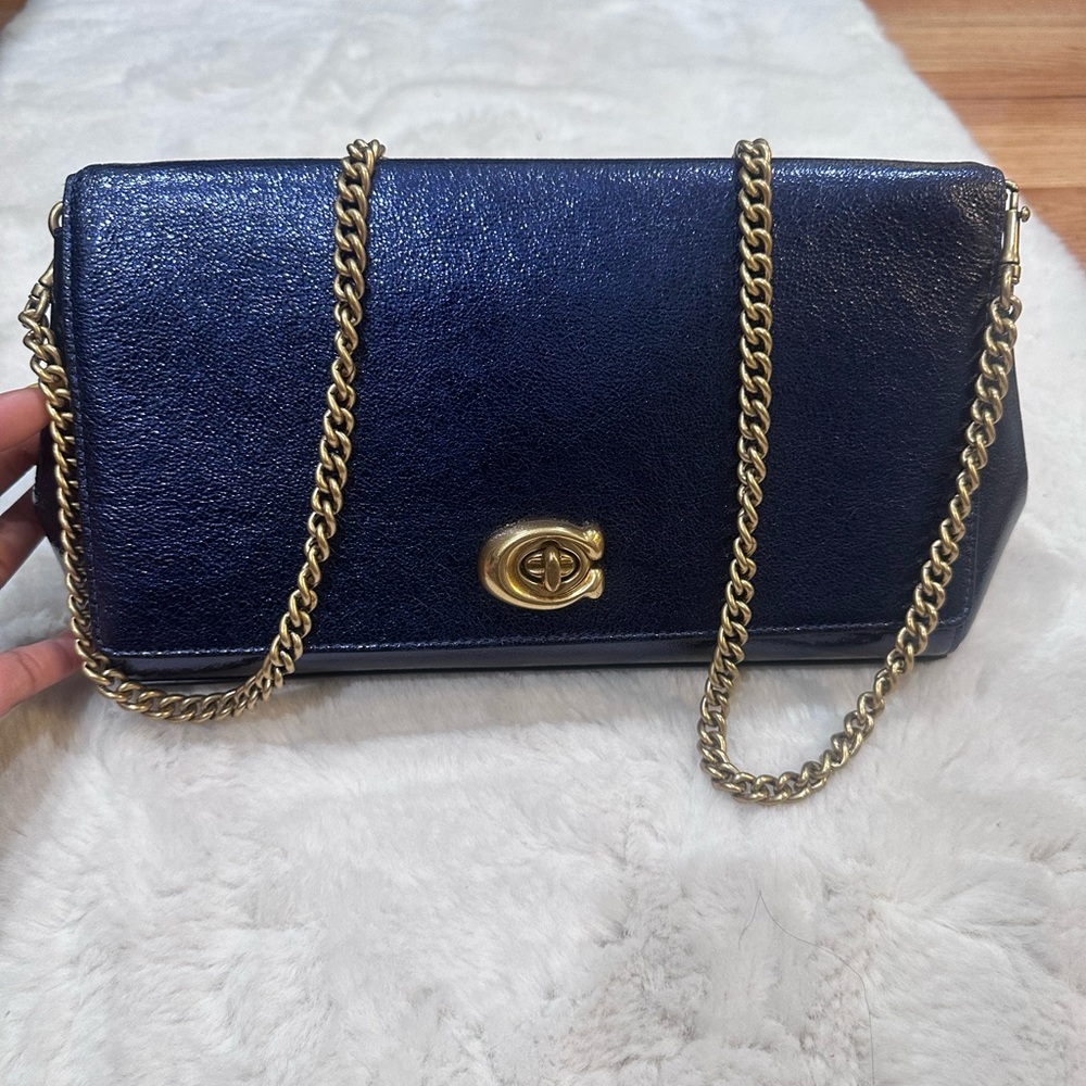 Coach shoulder evening bag!